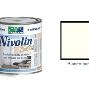 Smalto satinato inodore sintetico Nivolin 750ml bianco panna satinato 24500panna Hoge Kwaliteit